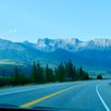 Route Icefields Parkway Canada